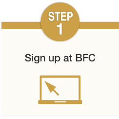 STEP1 Sign up at BFC