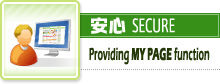 SECURE Providing MYPAGE function